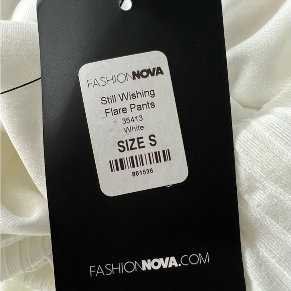 NWT Fashion Nova Ribbed Pants - Picture 7 of 8